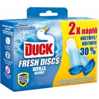Čistič WC Duck Fresh Discs 2x náhradná náplň 36ml Marine