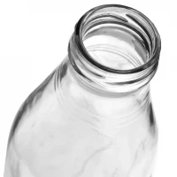 Fľaša sklo 1L na mlieko
